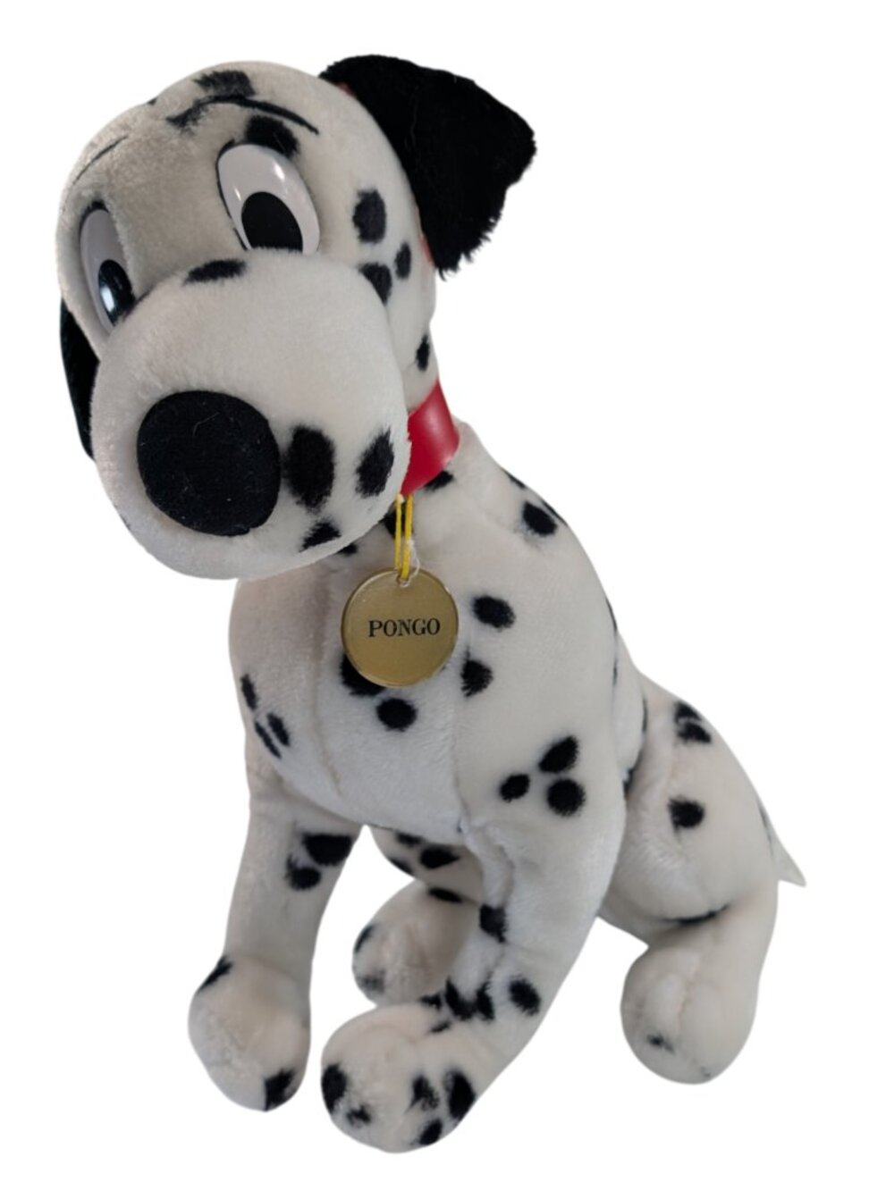 Vintage Disney 101 Dalmatians Pongo Plush - Name Tag Medium
